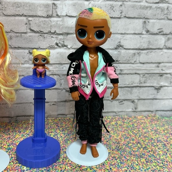 L.O.L. Surprise! LOL Surprise OMG Dolls COOL LEV SKATEPARK QT LIL SCRIBBLES - Picture 4 of 11